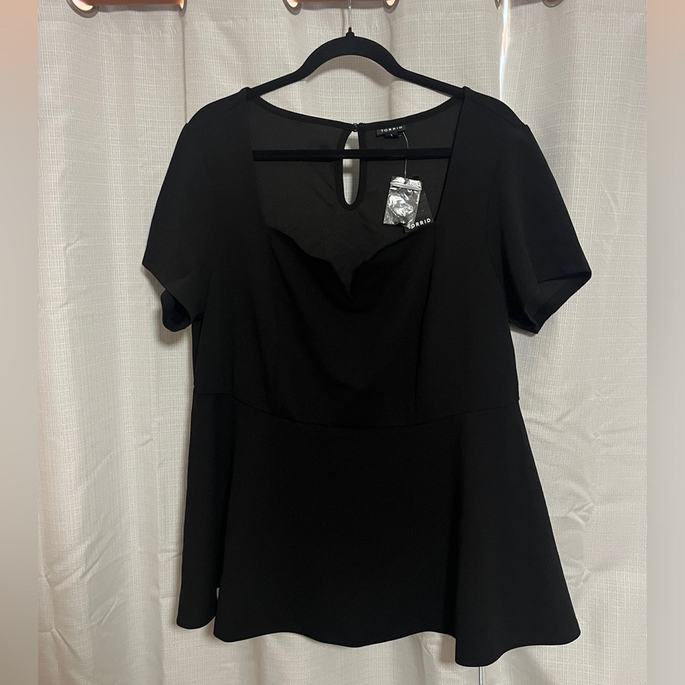 Black torrid blouse